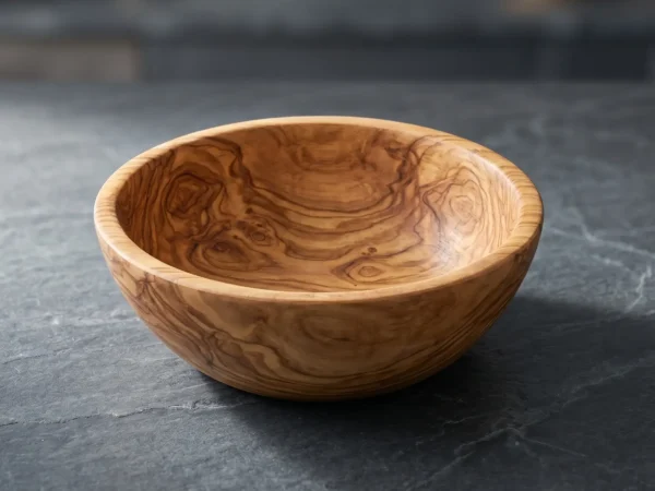 Bol en bois d'olivier